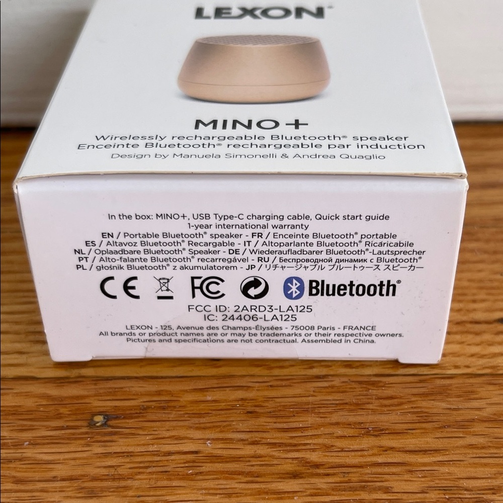 Lexon Mino+ Portable Bluetooth Speaker - Picture 7 of 7